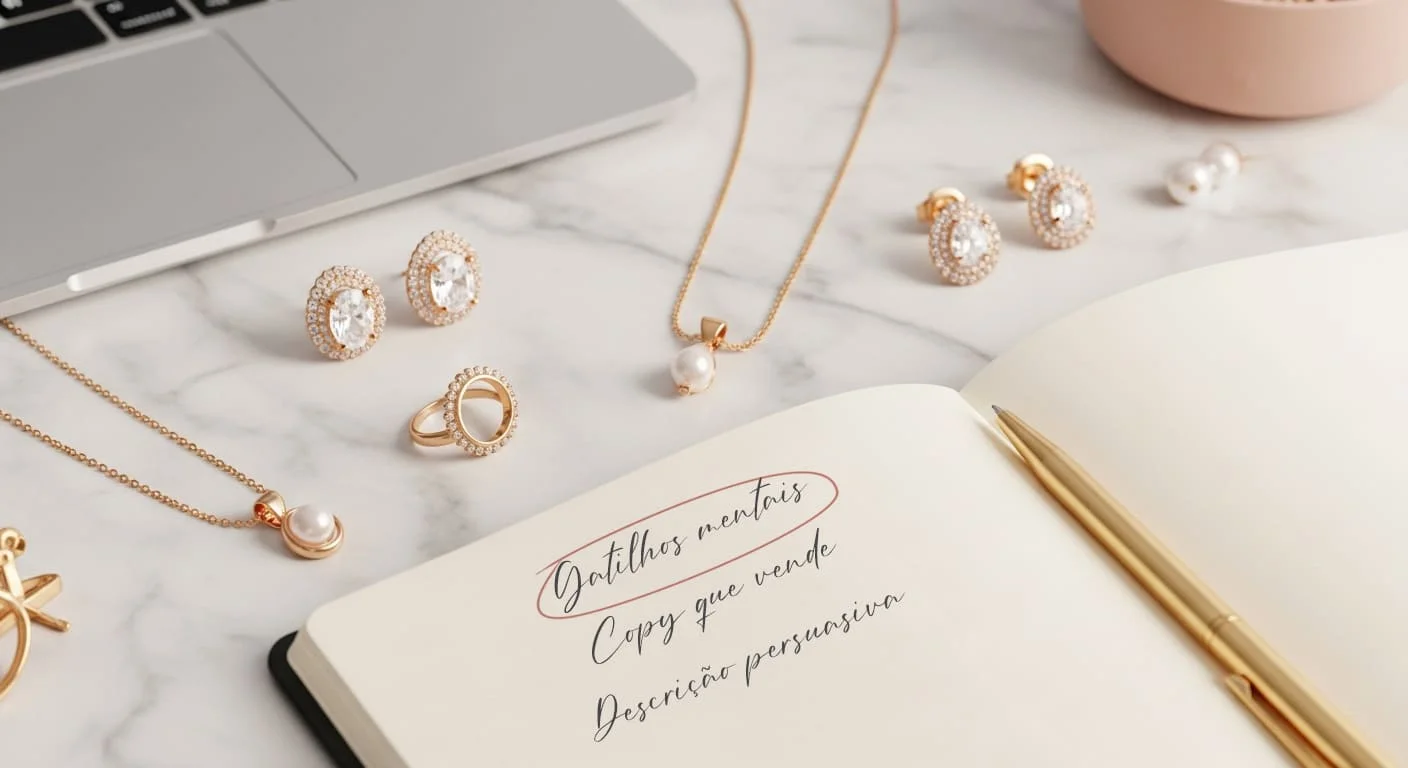 Como descrever suas semijoias para atrair, envolver e vender mais