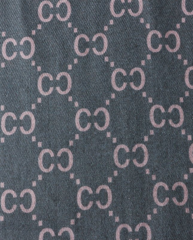 CACHECOL ESTAMPADO CINZA COM ROSA MB