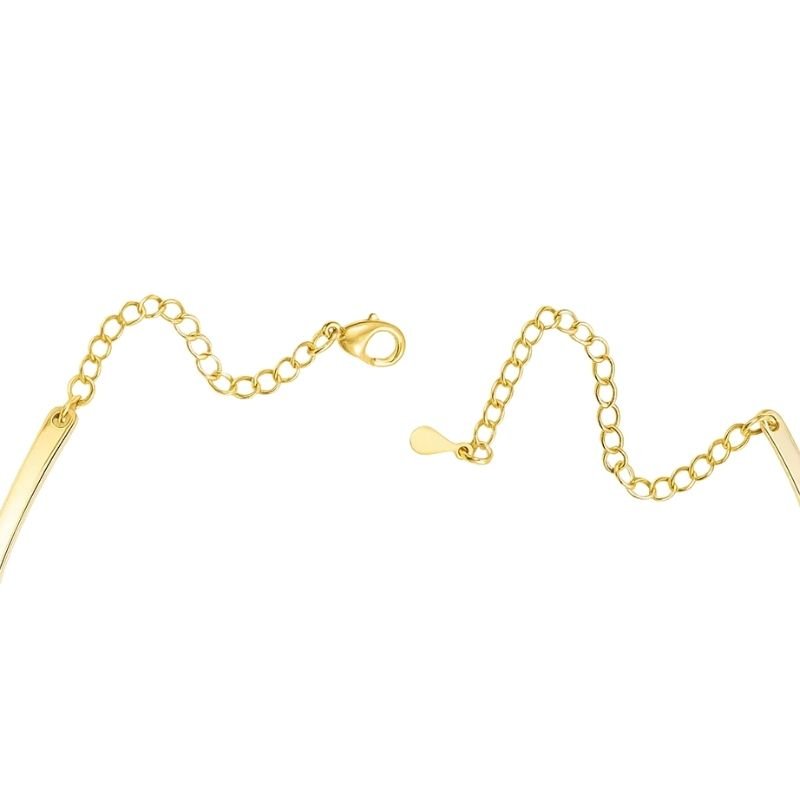 Colar Aro com Pingente de Concha