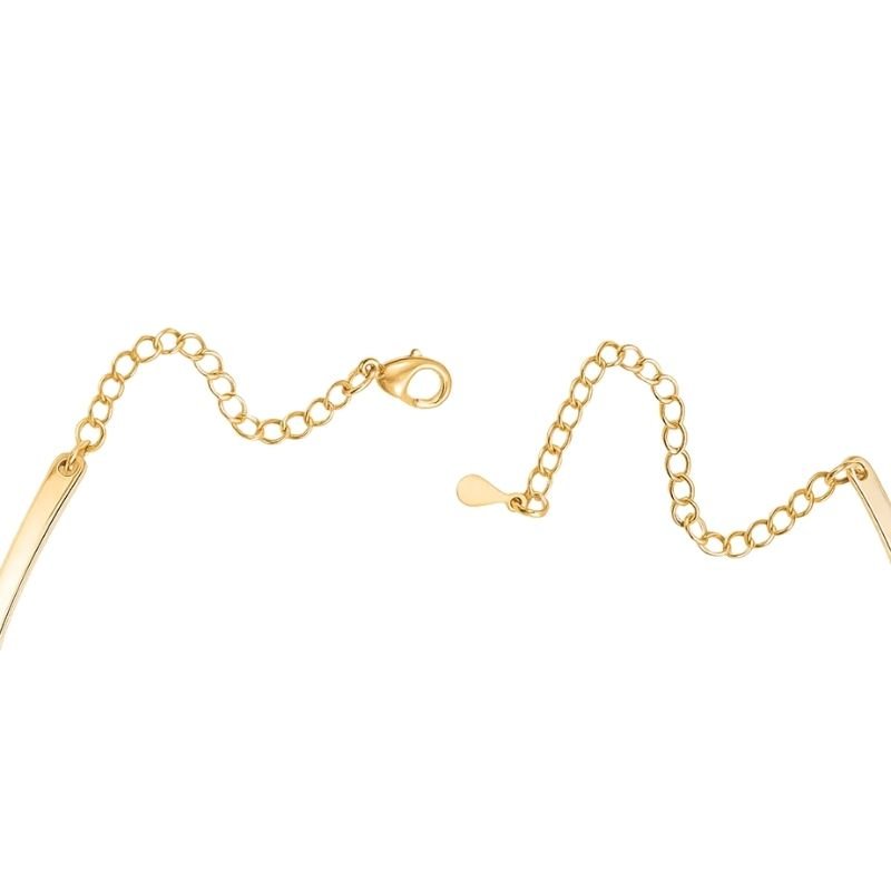 Colar Aro Liso com Pérola