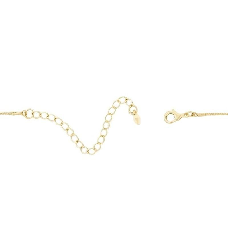 Colar com pingente oval