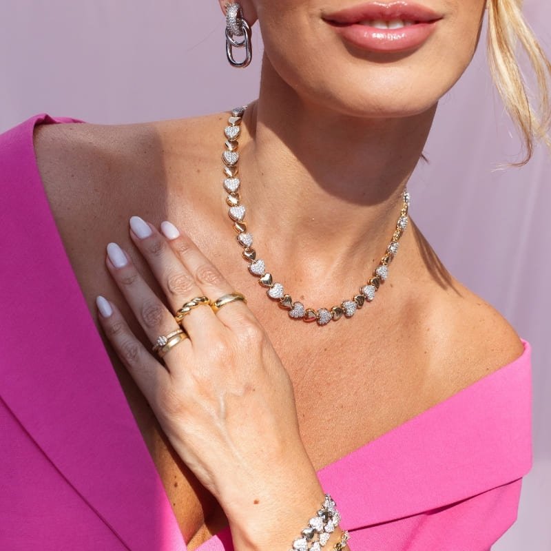 Colar Coração mix de Banhos