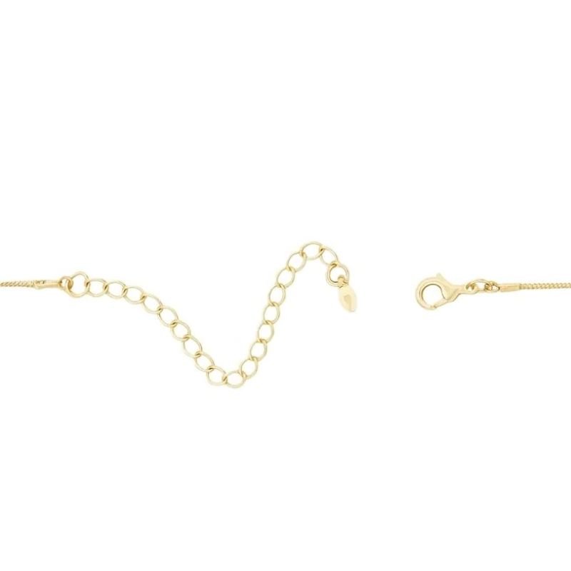 Colar Duplo com Coração Cravejado