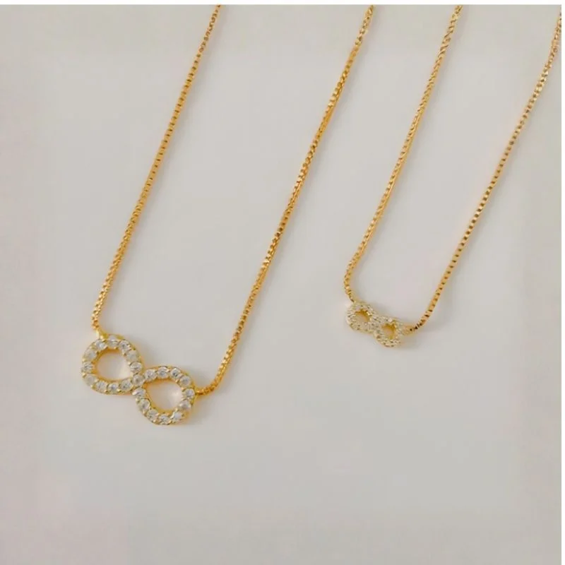 Colar infinito pequeno