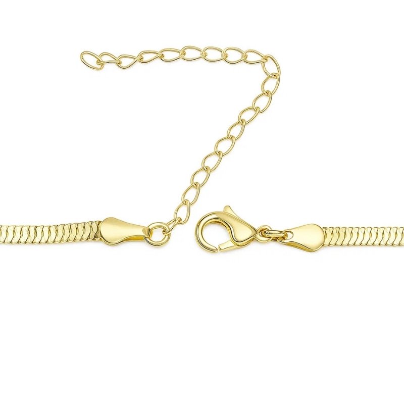 Colar Pingente Triangular Assimétrico