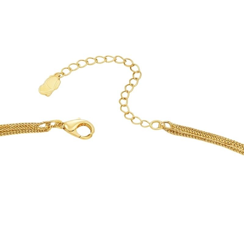 Colar Triplo com Ondas