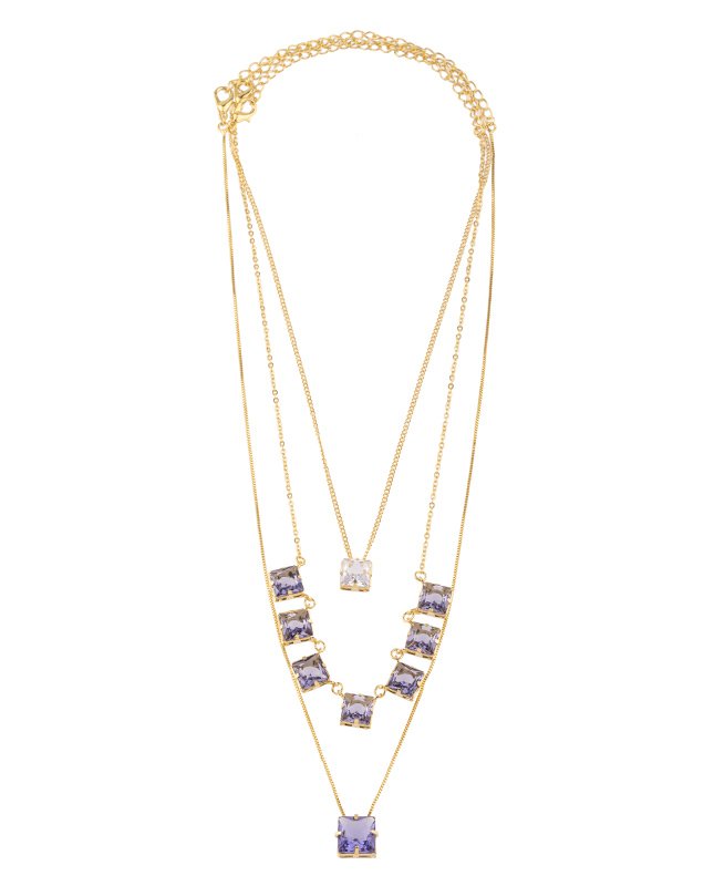 CONJUNTO COM 3 COLARES BIJUTERIA FINA MB