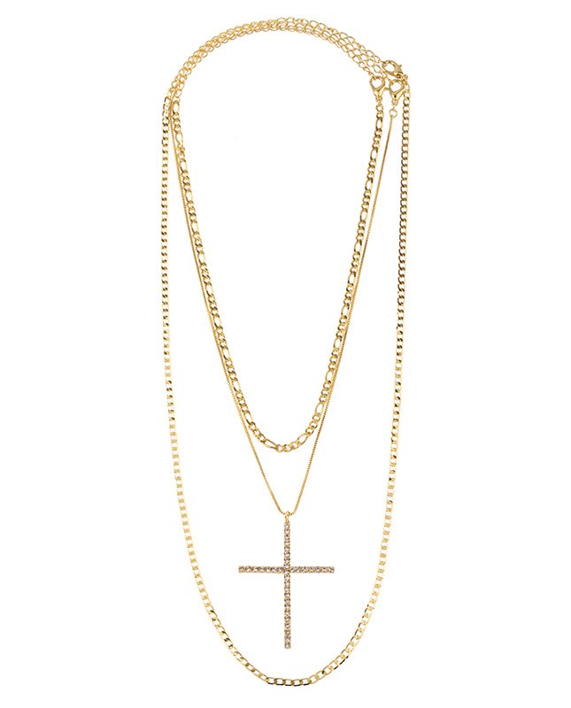 CONJUNTO COM 3 COLARES BIJUTERIA FINA MB