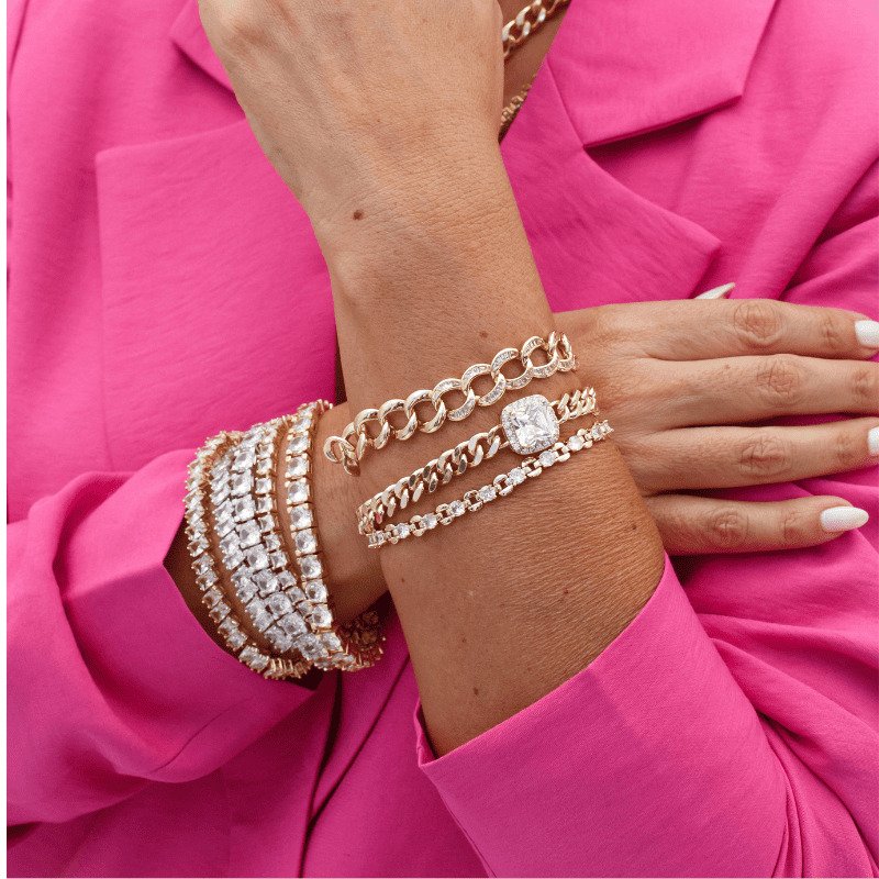 Pulseiras Elos com Filetes